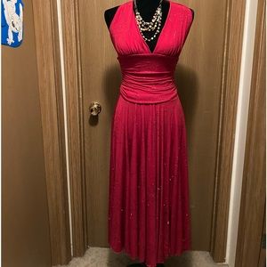 Red homecoming dress